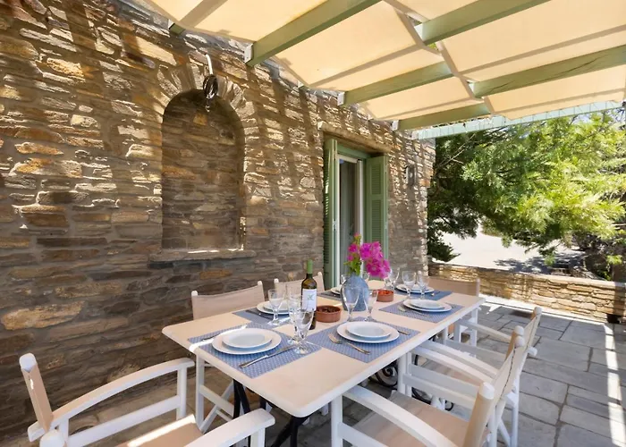 Nyaraló Sun-rock House By The Sea By Andros Collection *